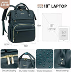 LOVEVOOK Leather Laptop Backpack - Image 4