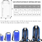 IDRYBAG Dry Bag for Kayaking Waterproof 2L/5L/10L/15L/20L, Small Dry Sack - Image 3
