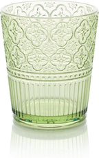 Certified International Victoria Green Set of 6 Premium Acrylic DOF Glass 16 oz - Image 2