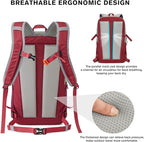 G4Free 30L Lightweight Hiking Backpack - Image 6