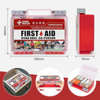 RHINO RESCUE 266 Pieces All-Purpose First Aid Kit, Home & Office Emergency - Image 2
