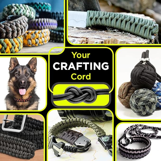 TECEUM 5/32" Paracord Rope 1000 – 1000ft / 200ft / 100ft / 50ft – Tactical - Image 4