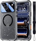 SPIDERCASE Magnetic for iPhone 17 Pro Max Case Waterproof, 12FT Military by SPIDERCASE