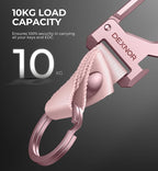 Dexnor Heavy Duty Key Chain Bottle Opener, Carabiner Key Ring Clip - Image 5