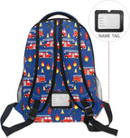 Wamika Monster Car Kids Backpack Trucks Racing Cars School Backpacks Boy Girl - Image 6