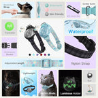 Waterproof Airtag 2nd & 1st Cat Collar, Breakaway Cat Airtag Collar - Image 8
