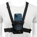 PellKing Mobile Phone Chest Mount Harness Strap Holder Cell Phone Clip Action by PellKing