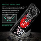 for iPhone 16 Plus Case, Sakura Japanese Samurai Pattern Graphic Design Girl - Image 7