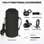 RAYMYLO Insulated Water Bottle 87 oz, Triple Wall Vacuum Stainless Steel - Image 6