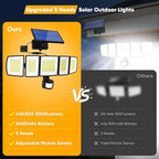 Solar Motion Lights Outdoor - - Image 6