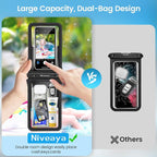 Niveaya Double Space Waterproof Phone Pouch - Image 8