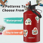 1 Gallon Water Bottle Insulated, BPA Free&Leak Proof, 128oz Stainless Steel - Image 4