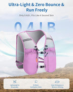 ECOHUB Running Hydration Vest Backpack, Lightweight Hydration Pack Bag Daypack - Image 2