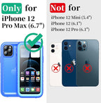Cozycase Compatible with iPhone 12 Pro Max Waterproof Case - Image 2