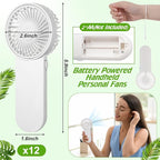 Sumind 160 Pcs Small Personal Portable Fan Mini Handheld Bulk 1 Speed Electric - Image 2