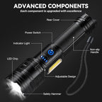 Flashlight Rechargeable 99, 000 High Lumen - Image 9