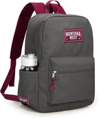 Montana West Backpack for Women Men 2 PCS Lightweight College Bookbags Casual - Image 3