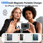 Magnetic Portable Charger, 10000mAh Wireless Power Bank - Image 4
