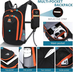 Esup 15L Small Hiking Backpack Foldable Lightweight Travel Day Pack Packable - Image 3