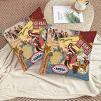 Cowgirls Wild West Pillow Covers 18 X 18 Far East Rodeo Round Up Win Ride Horse - Image 3