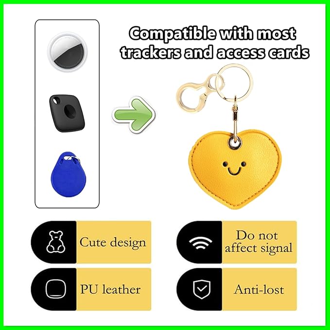 Leather Keychain Holder Case Compatible - Image 3