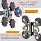 Magnetic Phone Fence Mount for iPhone, PostMount for Mevo Start, GoPro - Image 2