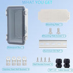 IP67 Waterproof Junction Box, ABS Plastic Electrical Enclosure - Image 5