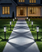 Solar Pathway Lights Outdoor 6 Pack, Upgraded Brighter 6 Inch extended filament - Image 9