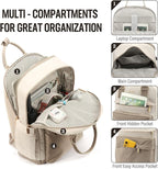 LOVEVOOK Laptop Backpack for Women 15.6 Inch Laptop Bag - Image 3