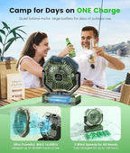 Camping Misting Fan - Image 3