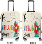 Airplane Travel Accessories Stretch Luggage Cover, Washable Suitcase Protector - Image 3