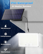 Gusicil Outdoor Solar Lights, Split Solar Motion Sensor Outdoor Lights - Image 5