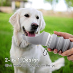 Dog Water Bottle Collapsible & Portable Squeeze, 9oz-17oz Water Dispenser & - Image 2