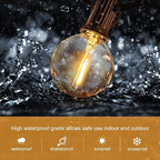 HISTAR Led String Lights Outdoor 30ft Patio Lights Waterproof - Image 5