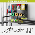 Fishing Rod Holders for Garage, Fishing Rod Stand - Image 6