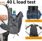 FENGDONG 40L Waterproof Lightweight Hiking, Travel Backpack - Image 3