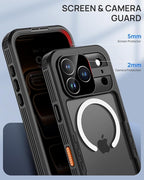 Lanhiem Magnetic for iPhone 17 Pro Max Case, Built-in Privacy Screen Protector - Image 8