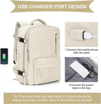 WONHOX Large Travel Backpack Carry on Flight Approved Laptop Work Business - Image 6
