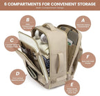 LOVEVOOK Travel Backpack for Women Men, 40L Carry On Backpack - Image 4