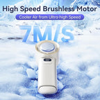 MUXNW Portable Fan for Travel Mini: Pocket Small Handheld Hand Held - Image 2