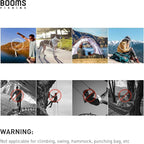 Booms Fishing CC2 Carabiner Clip, 2.3" Small Carabiner Keychain - Image 4