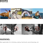 Booms Fishing CC2 Carabiner Clip, 2.3" Small Carabiner Keychain - Image 3