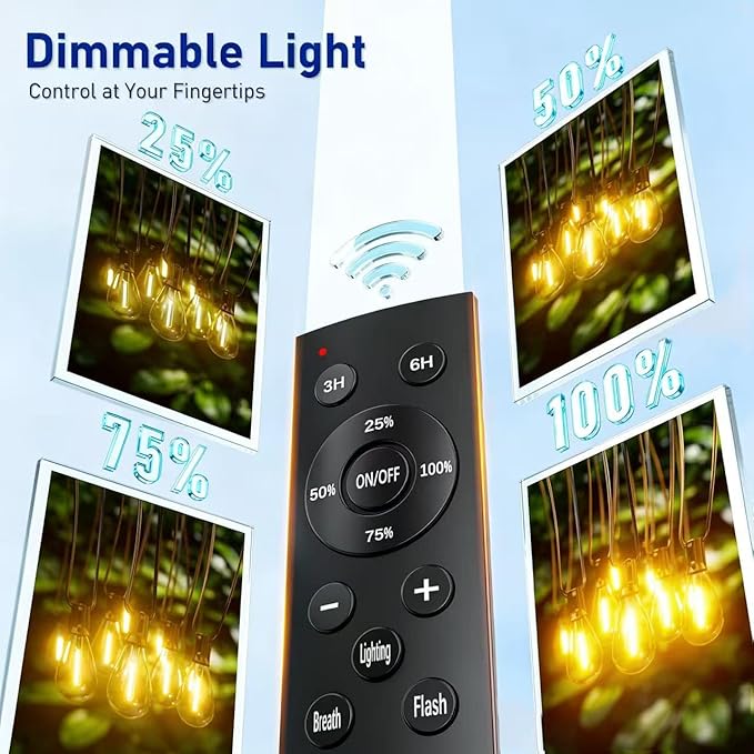 70FT LED Outdoor String Lights - Image 5