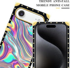 for iPhone 17 Air Case Luxury Golden Decoration - Image 4