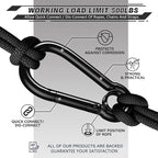 AUTMATCH Carabiner Clips, 4 Pack - Image 5