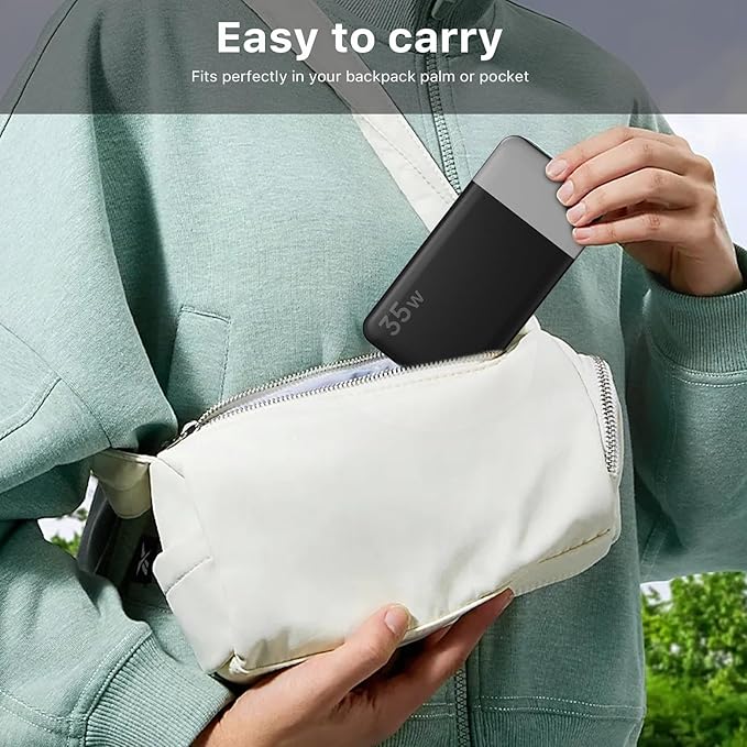 NOBIS Portable Charger, 10000mAh Power Bank Fast Charging, Battery Pack - Image 6