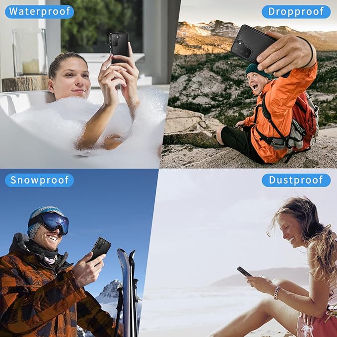 Lanhiem Magnetic for Samsung Galaxy S23+ Plus Phone Case, IP68 Waterproof - Image 8