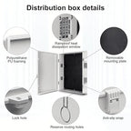 Namunanee Outdoor Electrical Junction Box, ABS Water Resistant Enclosure - Image 6