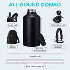 64 oz Insulated Water Bottle - Image 2