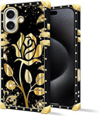 for iPhone 17 Case Luxury Golden Decoration - Image 2